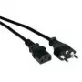 VALUE Netzkabel Swiss Typ J auf IEC C13 1,8m Schwarz 19.99.1220