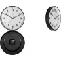 NEXTIME STIL Quarz-Wanduhr 400 mm weißes Zifferblatt schwarze Zeiger 7317-V2