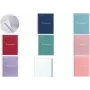 MIQUELRIUS Collegeblock Notizbuch EMOTIONS, DIN A4, Hellblau kariert, 80 Blatt, 90 g/m², 1 Stück MR46058