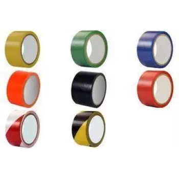 RILLPRINT Bodenmarkierungsband, 50 mm x 33 m, Gelb, PVC, Selbstklebend, 1 Rolle (T61801)