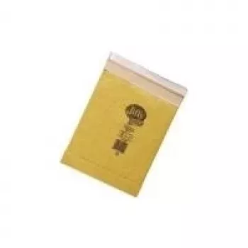 MAILmedia Jiffy Papier Polster-Versandtasche, Größe 2, 200 x 235 mm, Selbstklebend, Braun/Kraft, 100 g