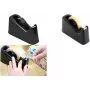 RAADHUIS Tischabroller B2, ungefüllt, schwarz, rutschfeste Basis, für Klebeband bis 19 mm (RD-3836200)