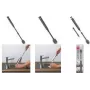 Metaltex Brush-Up verstellbare Flaschenbürste, grau, 300-400 mm, Silikonborsten, PP-Griff 297612000