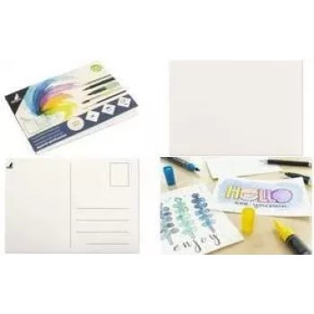 Kangaro Aquarell-Postkartenblock A6 300g/m² 15 Blatt K-5370