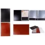 Multo Hannibal A4 Präsentationsmappe, 20 Hüllen, Cognac Kunstleder, Soft Touch MU-202044
