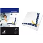 KANGARO K-7900086 Kohlepapier, DIN A4, 10 Blatt, Blau, 210 x 297 mm, für Handschrift
