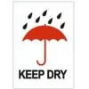 RILLPRINT KEEP DRY Permanentklebe-Warnetiketten, Weiß/Rot/Schwarz, 74 x 105 mm, 500 Etiketten pro Rolle 76960