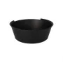 PAPSTAR Circulware Mehrwegschüssel, rund, 1200 ml, schwarz, Polypropylen mit 30% mineralischen Füllstoffen, 1 Stück (97019)