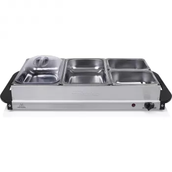 Tristar BP-6285 Buffet-Server, 300 W, Edelstahl