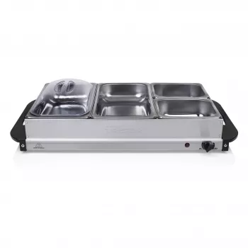 Tristar BP-6285 Buffet-Server, 300 W, Edelstahl