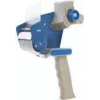 RAADHUIS Handlicher Handabroller für Verpackungsband, Grau/Blau, für 50 mm x 66 m Band, 1 Stück (RD-351147)
