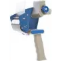 RAADHUIS Handlicher Handabroller für Verpackungsband, Grau/Blau, für 50 mm x 66 m Band, 1 Stück (RD-351147)