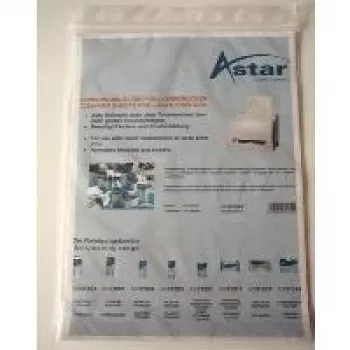 ASTAR AS31023 Reinigungsblätter für Laserdrucker, 10er-Pack, A4, entfernt Toner und Staub