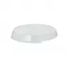 PAPSTAR Circulware Runder Transparenter Deckel für Schüsseln, Polypropylen mit 30% Mineralfüllstoffen, 180 mm, 1 Stück 97020