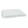 PAPSTAR Circulware quadratischer Behälterdeckel, transparent, Polypropylen mit 30% mineralischen Füllstoffen, 1 Stück (97024)