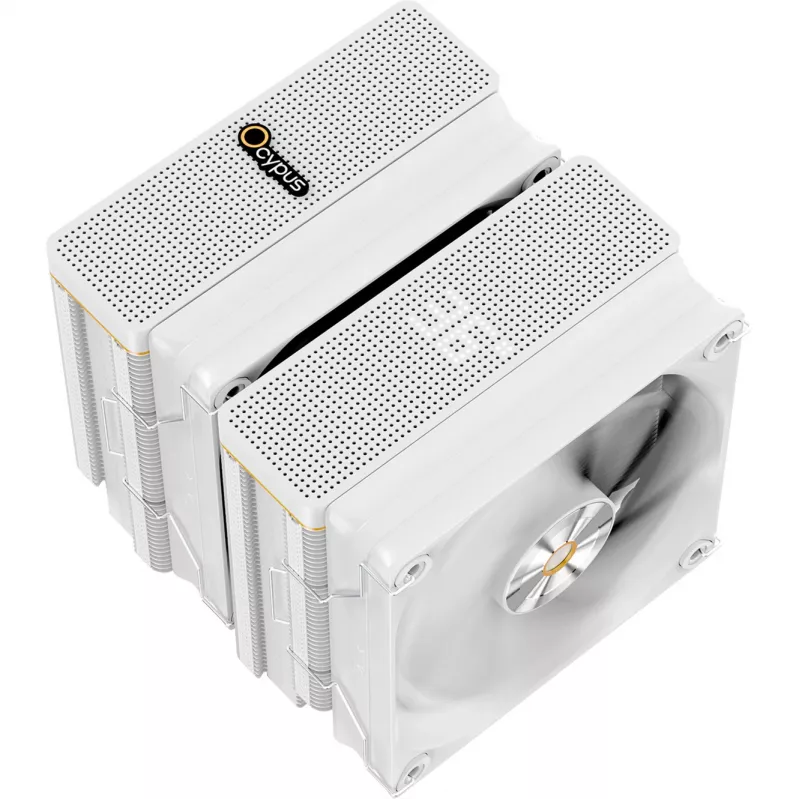 Ocypus Iota A62 White 120 mm PWM Gehäuselüfter