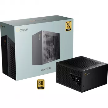 OCYPUS Iota P750 750W 80 PLUS Gold Vollmodulares ATX 3.0 Netzteil - Schwarz