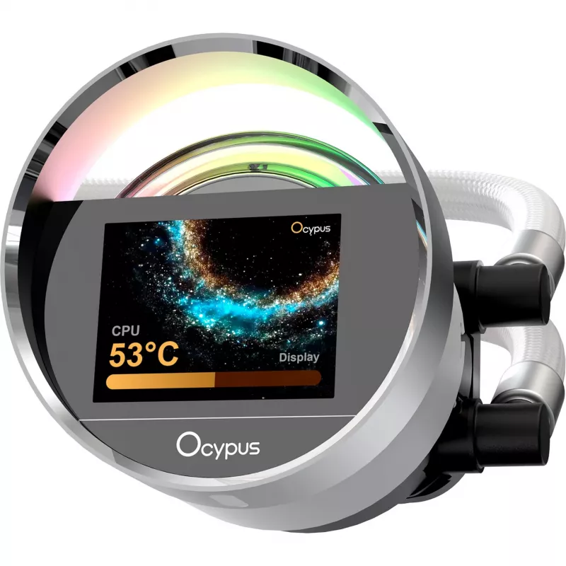 Ocypus Sigma L36 ARGB Weiß 360mm Flüssig-CPU-Kühler