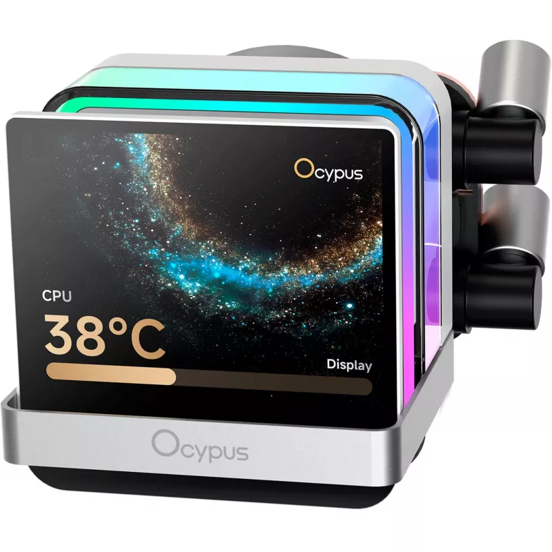Ocypus Sigma L36 PRO Weiß 360mm ARGB AIO Flüssigkeits-CPU-Kühler