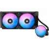 Ocypus Delta L24 ARGB V2 240mm All-in-One Flüssigkeits-CPU-Kühler - Schwarz