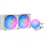 Ocypus Delta L24 ARGB V2 Weiß 240mm AIO Flüssigkeits-CPU-Kühler