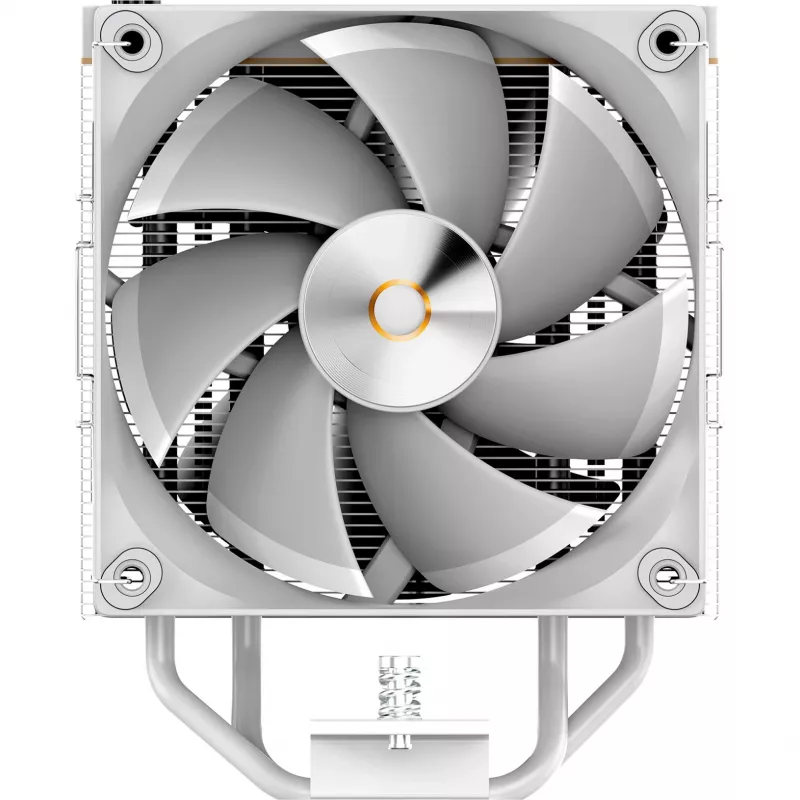 Ocypus Iota A40 Dual Fan White 120 mm CPU-Luftkühler