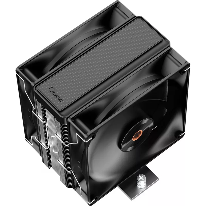 Ocypus Delta A40 Elite Dual-Lüfter Schwarz 120 mm CPU-Luftkühler