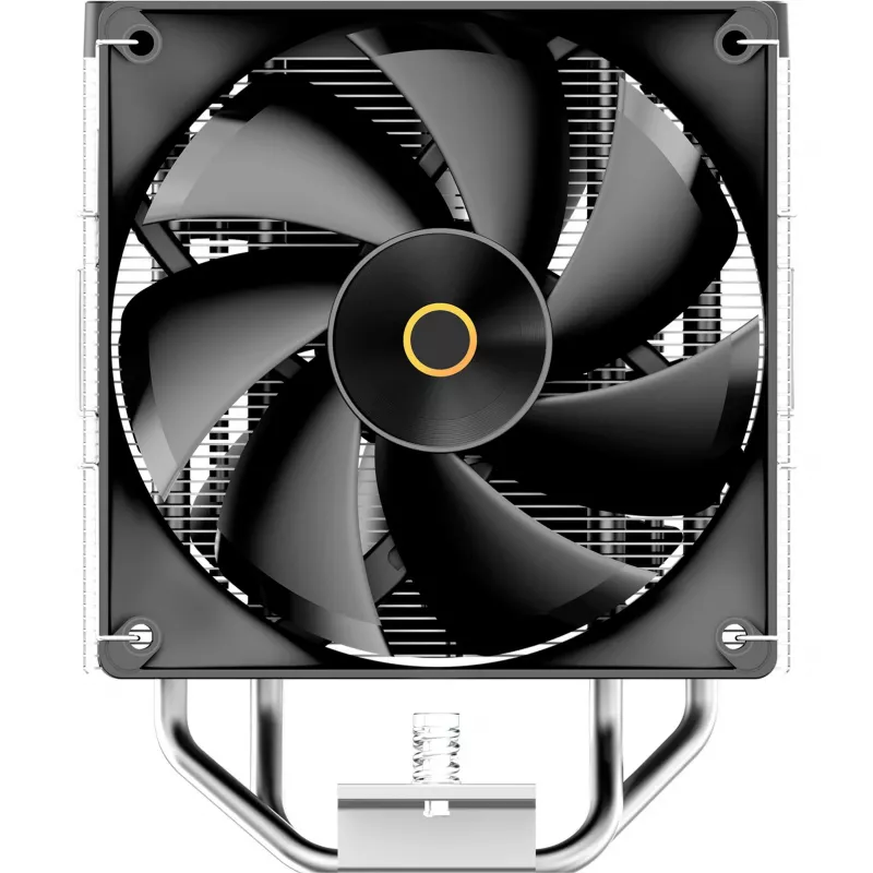 Ocypus Delta A40 Elite Dual-Lüfter Schwarz 120 mm CPU-Luftkühler