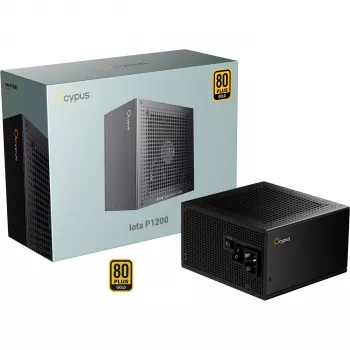 OCYPUS Iota P1200 1200W 80 PLUS Gold Vollmodulares ATX 3.0 Netzteil - Schwarz