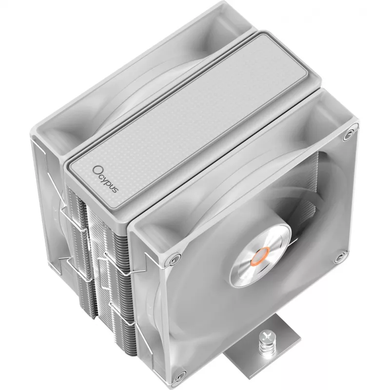Ocypus Delta A40 Elite Dual-Lüfter Weiß 120 mm CPU-Luftkühler