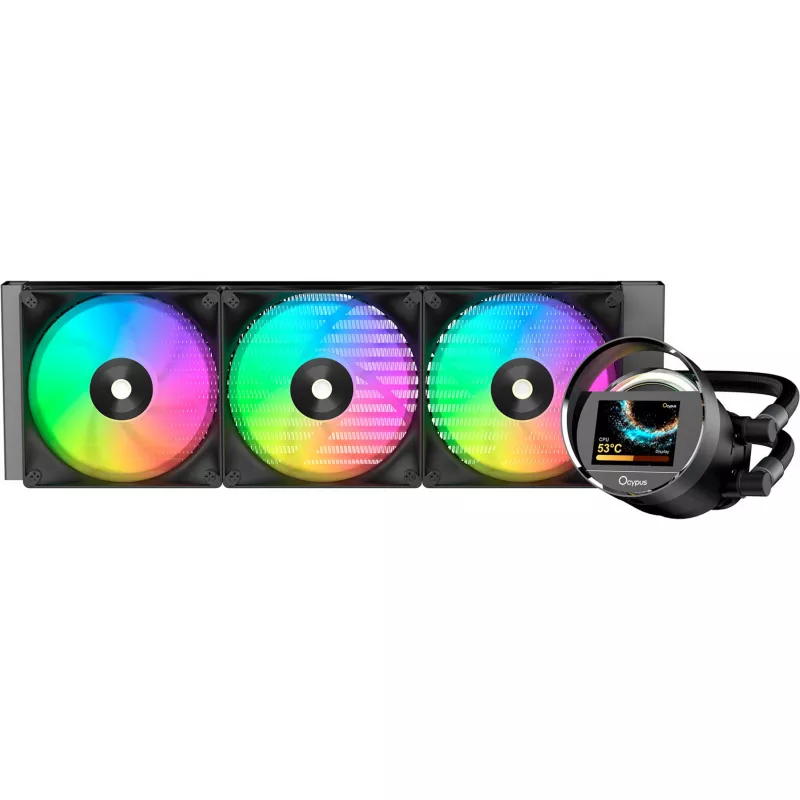 Ocypus Sigma L36 ARGB Schwarz 360mm AIO Flüssigkeits-CPU-Kühler