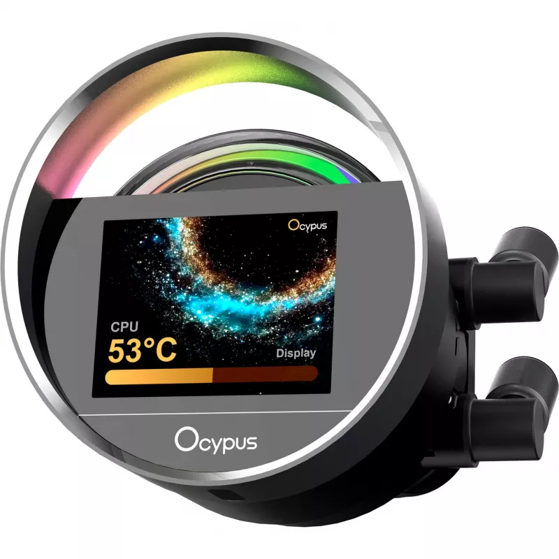 Ocypus Sigma L36 ARGB Schwarz 360mm AIO Flüssigkeits-CPU-Kühler