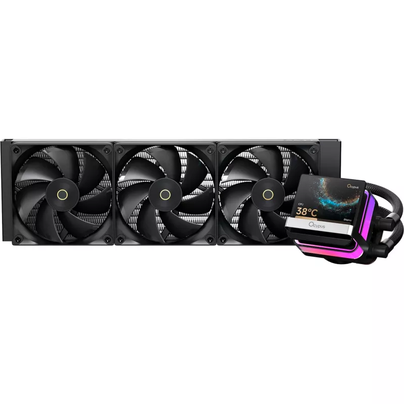 Ocypus Sigma L36 PRO AIO Flüssigkeits-CPU-Kühler 360mm ARGB Schwarz