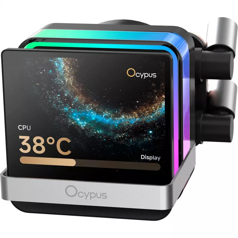 Ocypus Sigma L36 PRO AIO Flüssigkeits-CPU-Kühler 360mm ARGB Schwarz