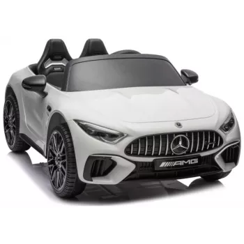 LEAN CARS Mercedes AMG SL63 batteriebetriebenes Aufsitzauto Weiß