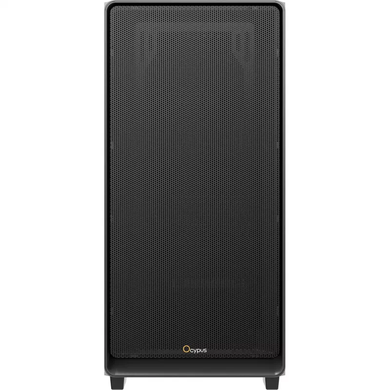 Ocypus Gamma C60 Schwarz Mid-Tower PC-Gehäuse mit gehärtetem Glas Seitenfenster