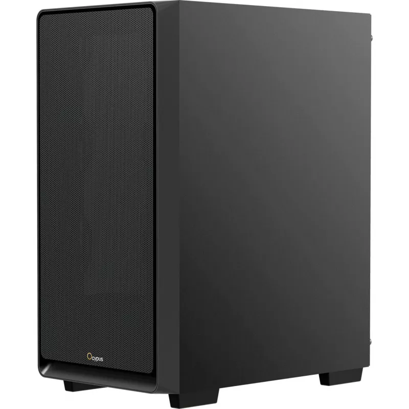 Ocypus Gamma C60 Schwarz Mid-Tower PC-Gehäuse mit gehärtetem Glas Seitenfenster