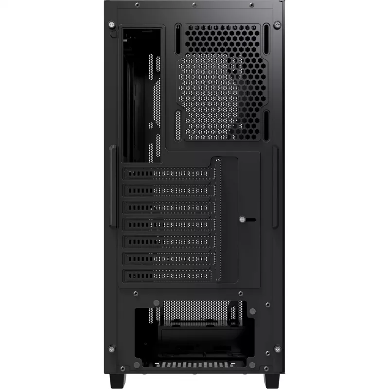 Ocypus Gamma C60 Schwarz Mid-Tower PC-Gehäuse mit gehärtetem Glas Seitenfenster
