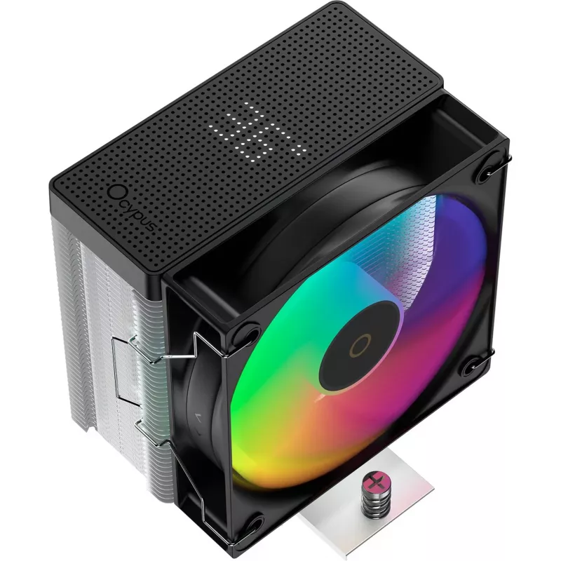 Ocypus Gamma A40 ARGB Digital CPU-Luftkühler, 100 mm, Schwarz