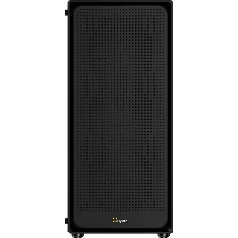 Ocypus Gamma C50 Schwarz Mid-Tower PC-Gehäuse mit gehärtetem Glas Seitenfenster