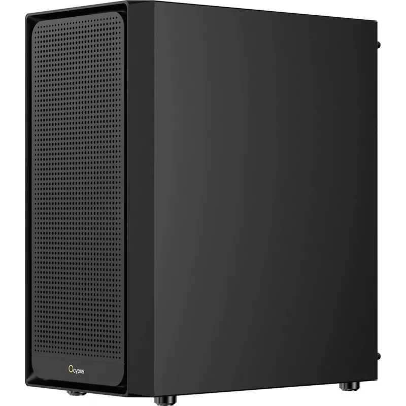 Ocypus Gamma C50 Schwarz Mid-Tower PC-Gehäuse mit gehärtetem Glas Seitenfenster