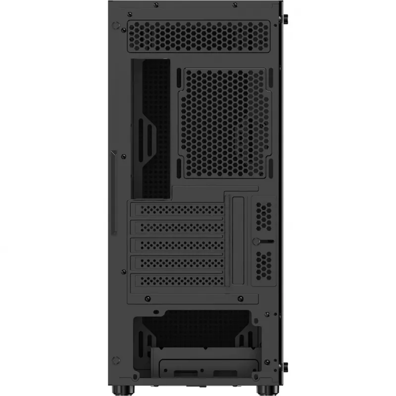 Ocypus Gamma C50 Schwarz Mid-Tower PC-Gehäuse mit gehärtetem Glas Seitenfenster