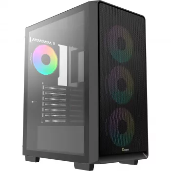 Ocypus Gamma C60 ARGB Mid-Tower PC-Gehäuse - Tempered Glass, Schwarz