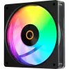 OCYPUS Gamma F12 Elite ARGB 120 mm PWM Lüfter (3er-Pack, Schwarz)