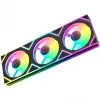 OCYPUS Gamma F36 ARGB Reverse Blade 120mm PWM Lüfter 3er-Pack Schwarz