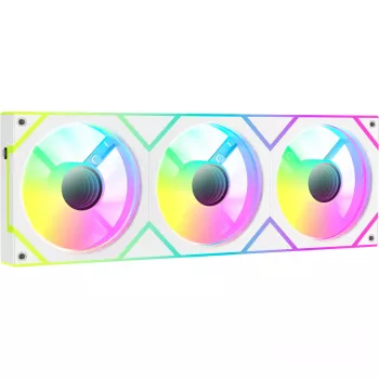 OCYPUS Gamma F36 ARGB Weiß Reverse 360mm AIO Flüssig-CPU-Kühler