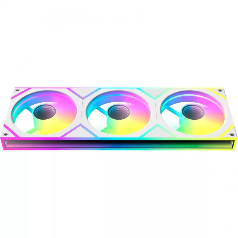 OCYPUS Gamma F36 ARGB Weiß Reverse 360mm AIO Flüssig-CPU-Kühler