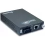 TRENDnet TFC-110S60 100 Mbps Single-Mode-Glasfaser-Medienkonverter (SC, 60 km)