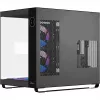 Ocypus Iota C70 ARGB Schwarz Panorama-Glas Mid-Tower Gehäuse