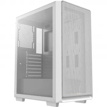Ocypus Gamma C60 Weißes PC-Gehäuse aus gehärtetem Glas, Mid-Tower